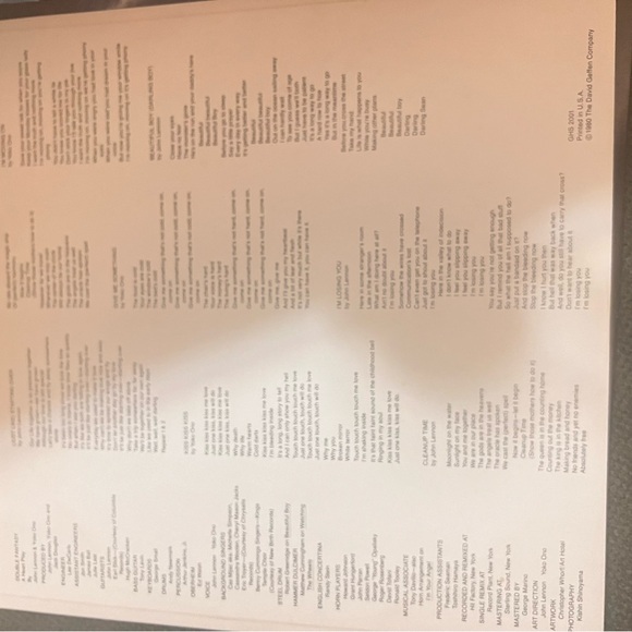 John Lennon & Yoko Ono Double Fantasy LP, 1980 US Pressing, Geffen Records, EX - Picture 8 of 8